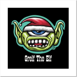 Grelf The Elf Posters and Art